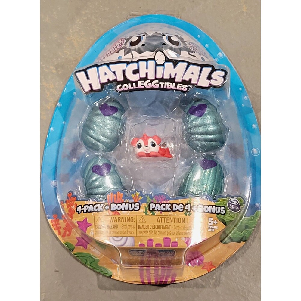 NIB Spin Master Hatchimals CollEGGtibles Hatch'n Splash Set Of 4
